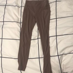 Brown Athleta Leggings